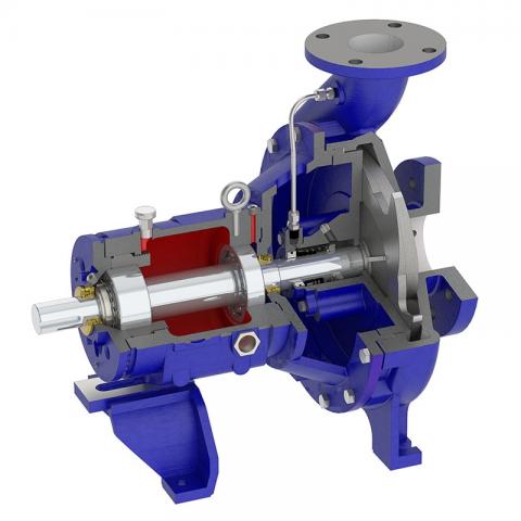 ANSI B73.1 Heavy Duty Chemical Process Pump